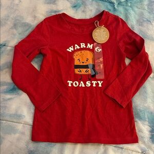 Dip Vibrant Red V-Neck Shirt